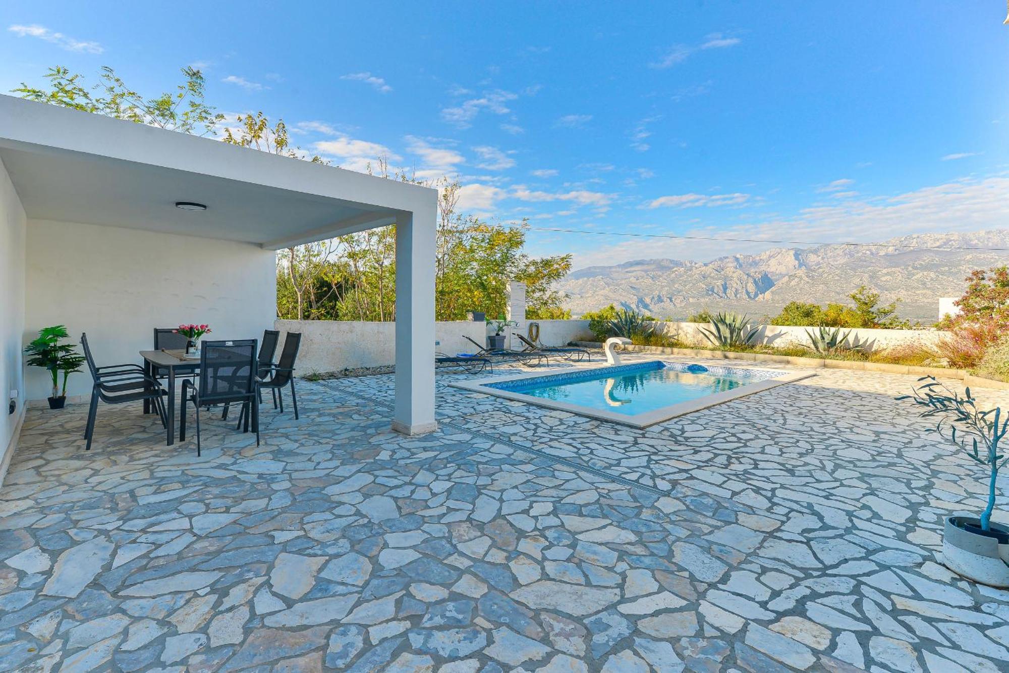 Villa Anna With Pool, Zadar County Vinjerac Exteriér fotografie